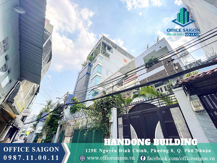 Toà nhà Handong building văn phòng cho thuê quận Phú Nhuận