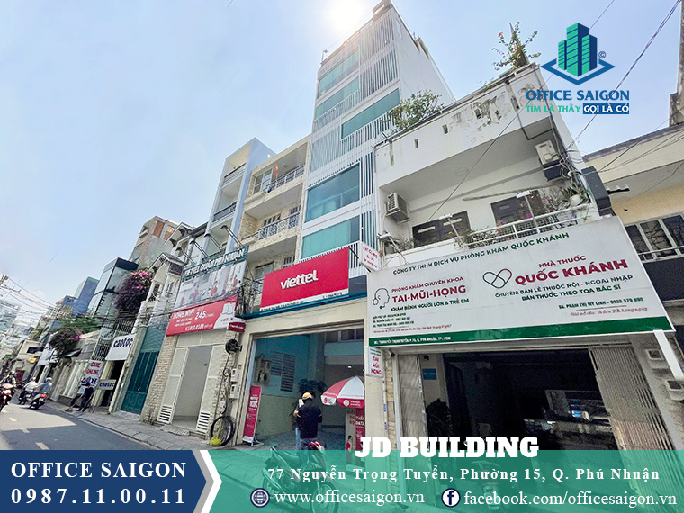 Toà nhà văn phòng cho thuê JD Building quận phú nhuận