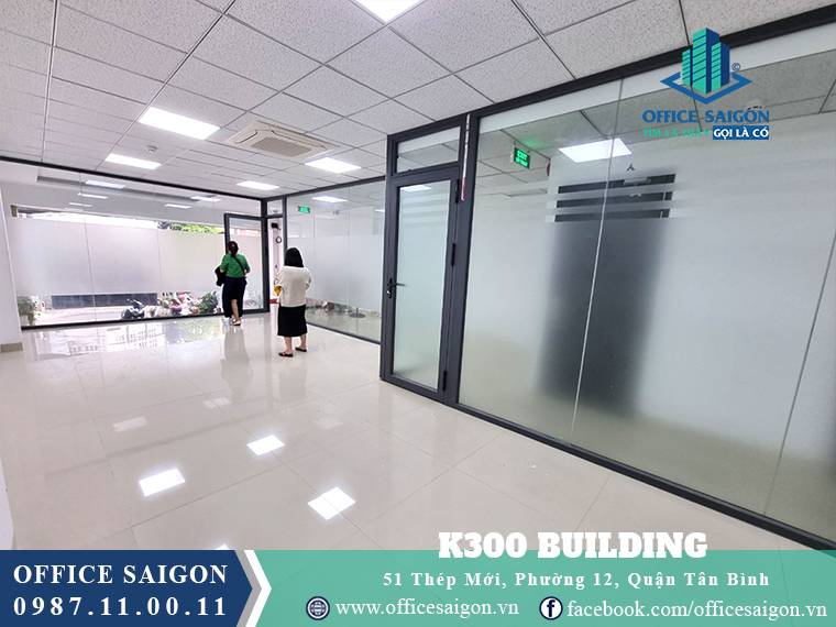 Hỗ trợ xem văn phòng cho thuê toà nhà K300 Building quận Tân Bình