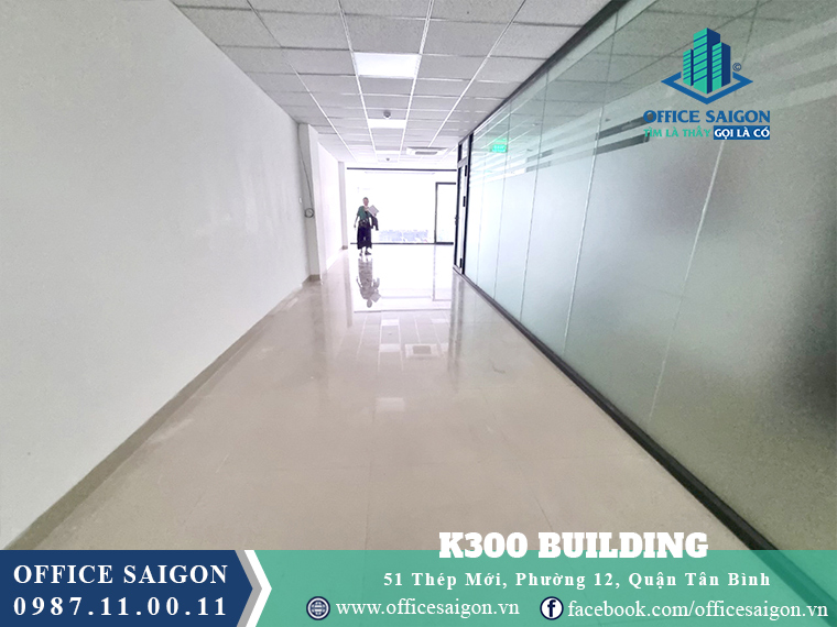 Sàn trống giá tốt 200m2 văn phòng cho thuê K300 Building quận Tân Bình