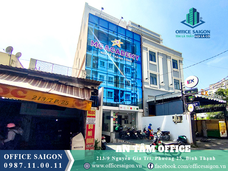 Toà nhà văn phòng cho thuê An Tâm Office Building quận Bình Thạnh