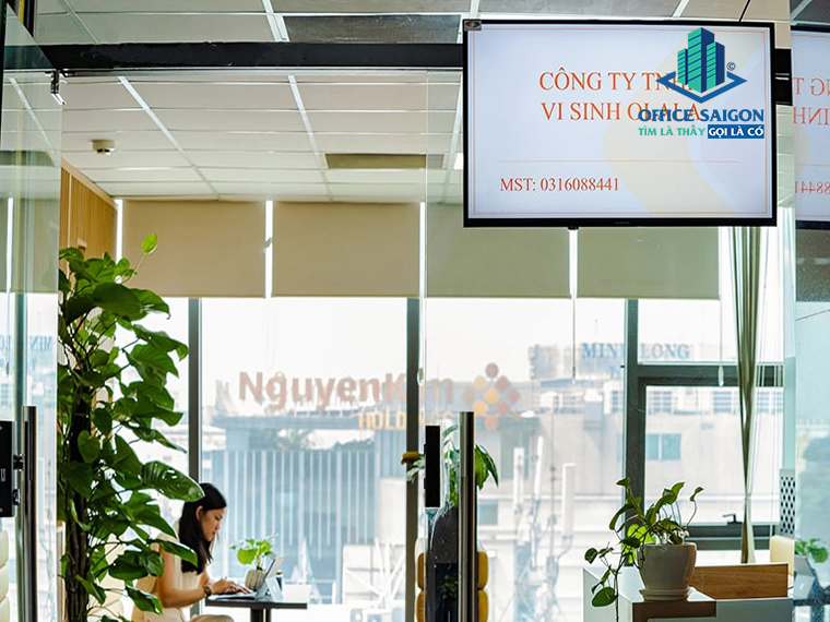 Thuê văn phòng đặt bảng tên tại Cienco 4 Tower