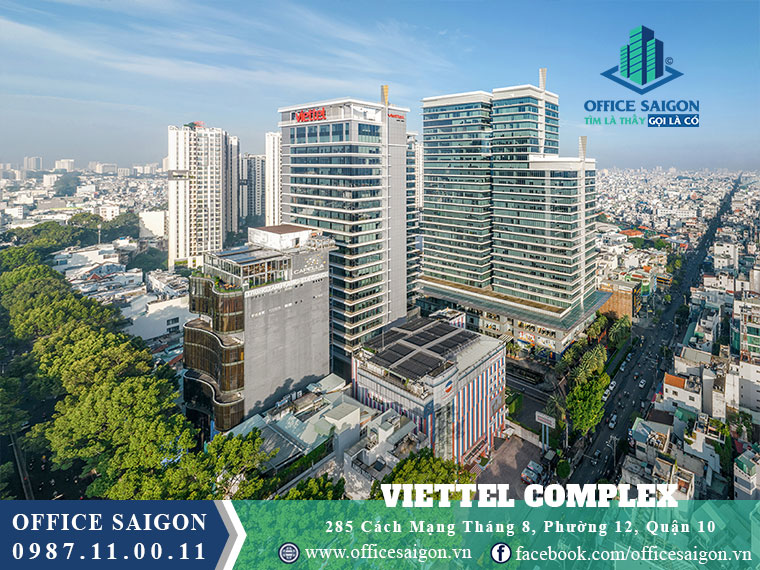 Cao ốc Viettel Complex building là tòa nhà tiêu chẩn hạng A tại quận 10