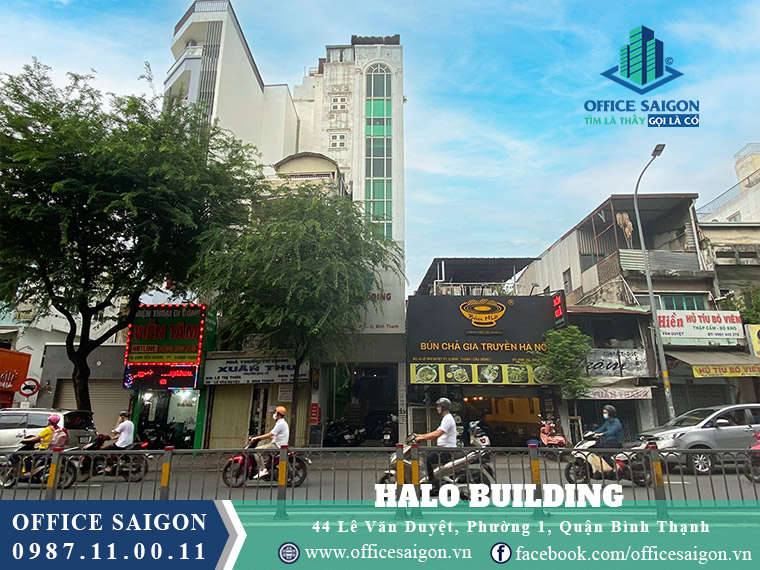 Tòa nhà cho thuê văn phòng Halo Building Lê Văn Duyệt quận Bình Thạnh