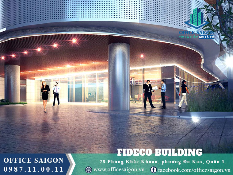 Toà nhà Fideco Building Phùng Khắc Khoan văn phòng cho thuê quận 1