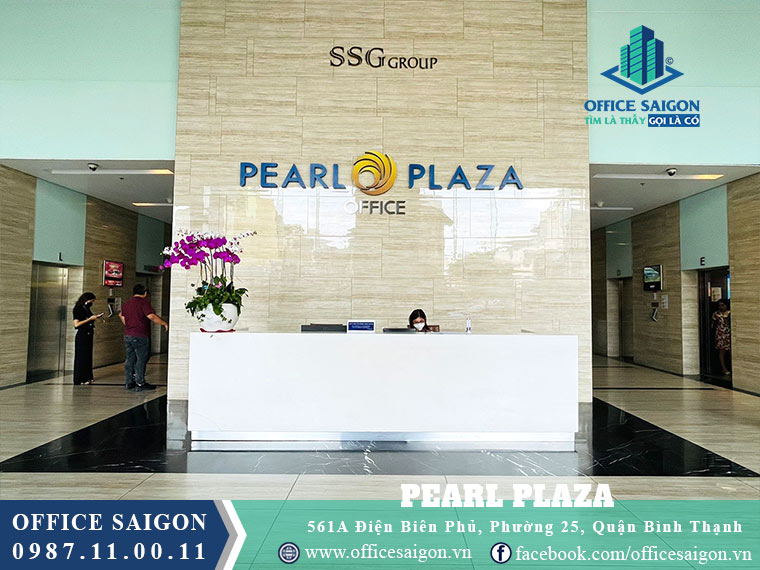 Lễ tân tại Pearl Plaza Tower Điện Biên Phủ