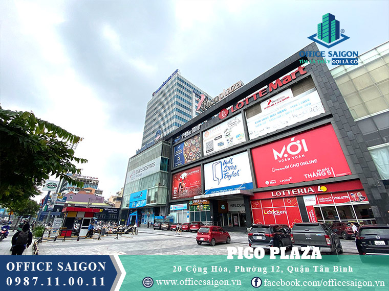 Van phòng cho thuê tại Pico Plaza building quận Tân Bình