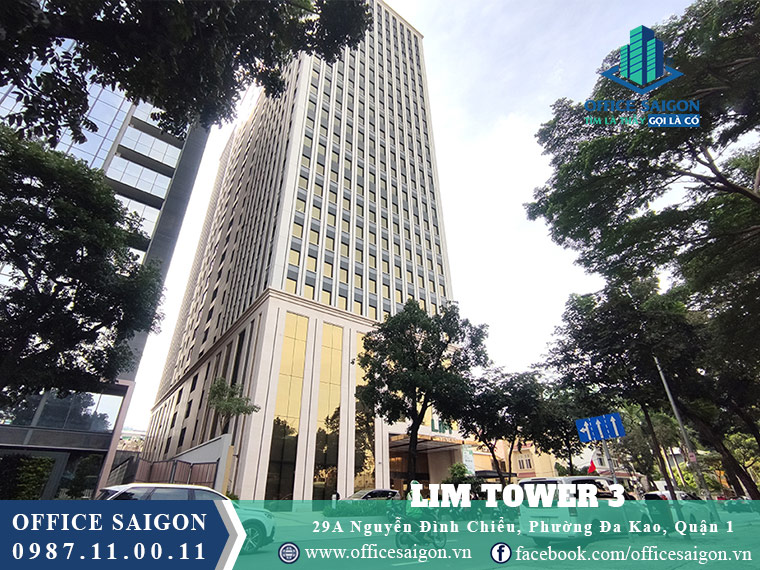 Văn phòng cho thuê tại tòa nhà Lim 3 tower quận 1