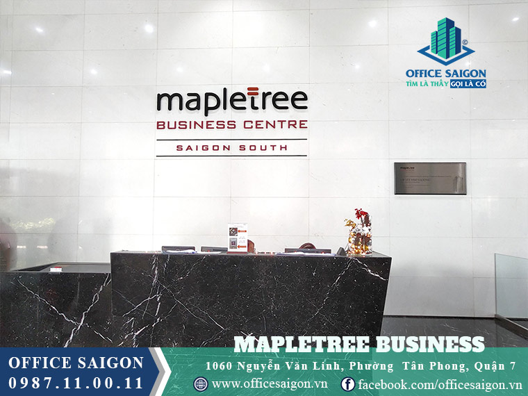 Lễ tận tại toà nhà cho thuê văn phòng Mapletree Business Center quận 7