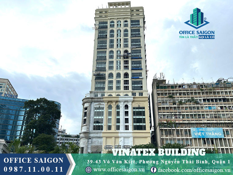 Vị trí tòa nhà Vinatex Building