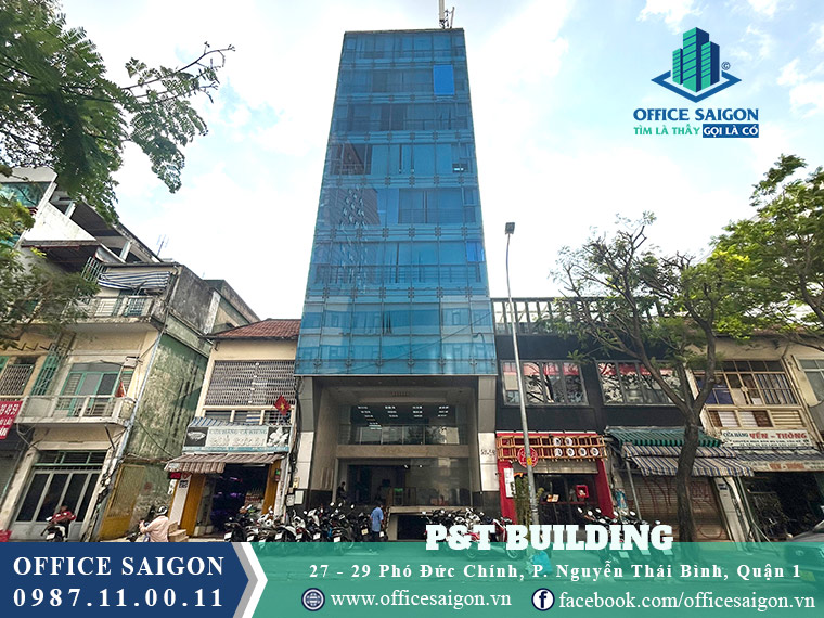 Vị trí tòa nhà P&T Building