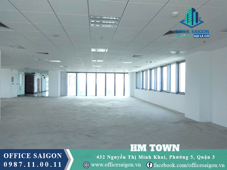 Sàn trống tại HM Town quận 3