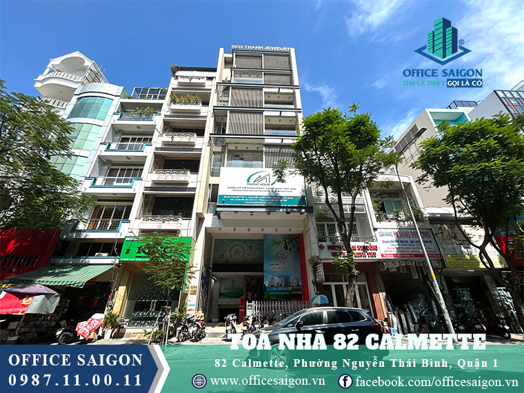 Vị trí tòa nhà 82 Calmette Building
