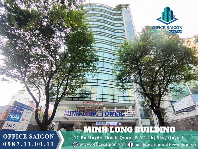 Vị trí tòa nhà Minh Long Tower