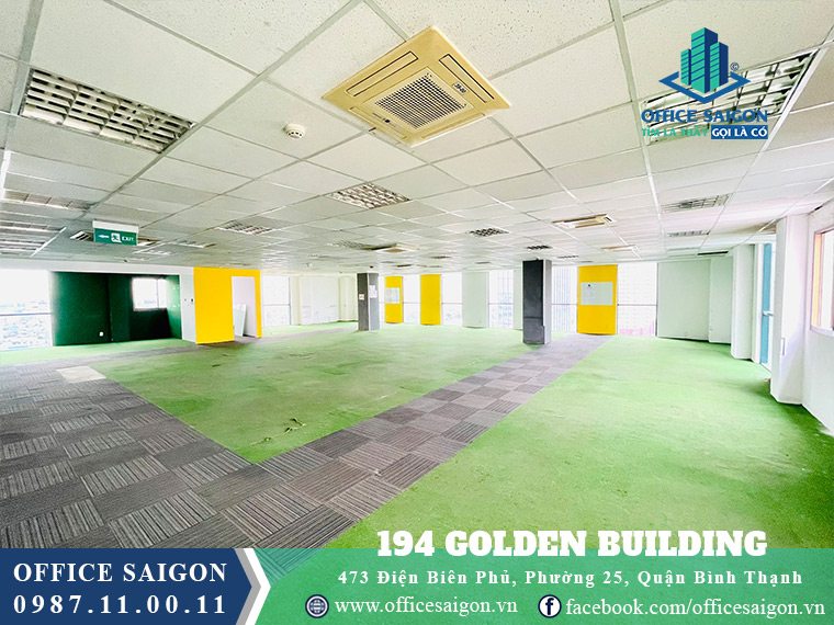 Mặt bằng tại 194 Golden Building