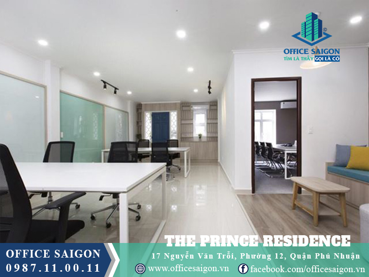 Sàn có nội thất toà nhà The Prince Residence quận Phú Nhuận