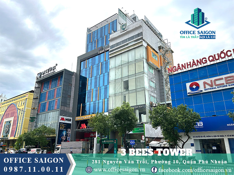 Văn phòng cho thuê 3 Bees tower quận Phú Nhuận