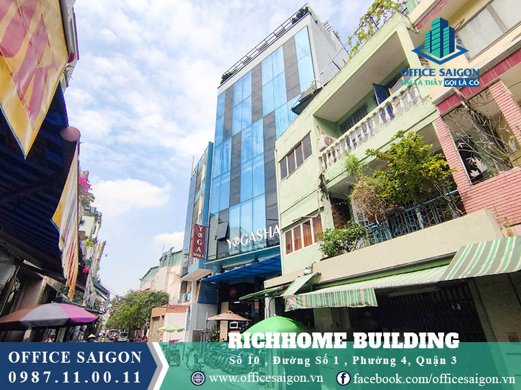 Văn phòng cho thuê Richhome building quận 3