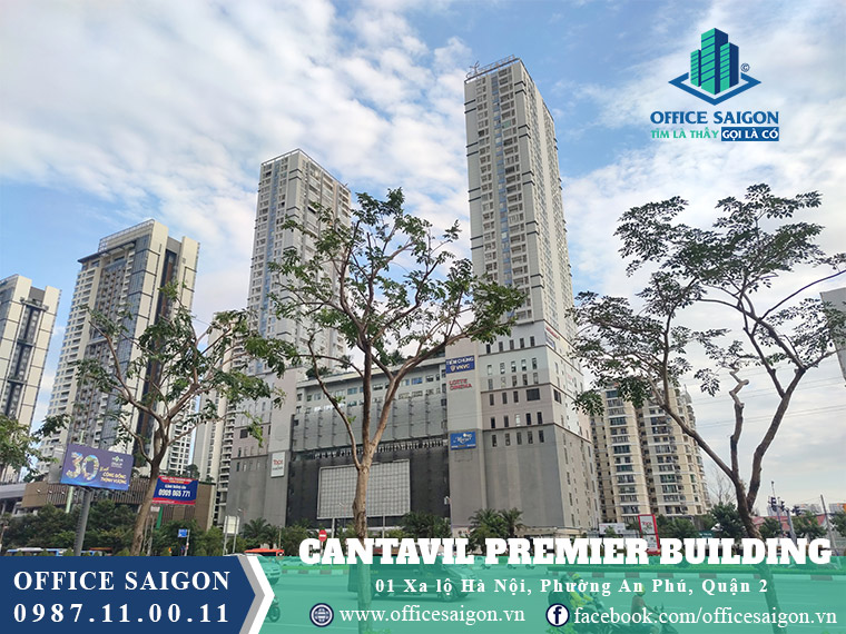 Văn phòng cho thuê tại tòa nhà Cantavil Premier building quận 2