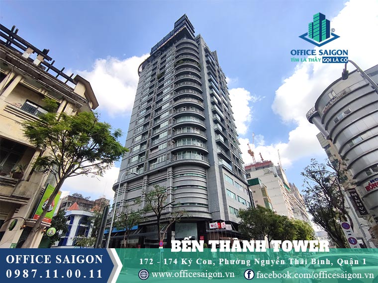 Vị trí tòa nhà Bến Thành Tower