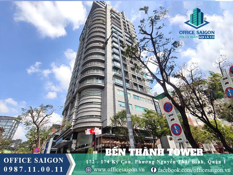 Văn phòng cho thuê tại tòa nhà Bến Thành Tower quận 1