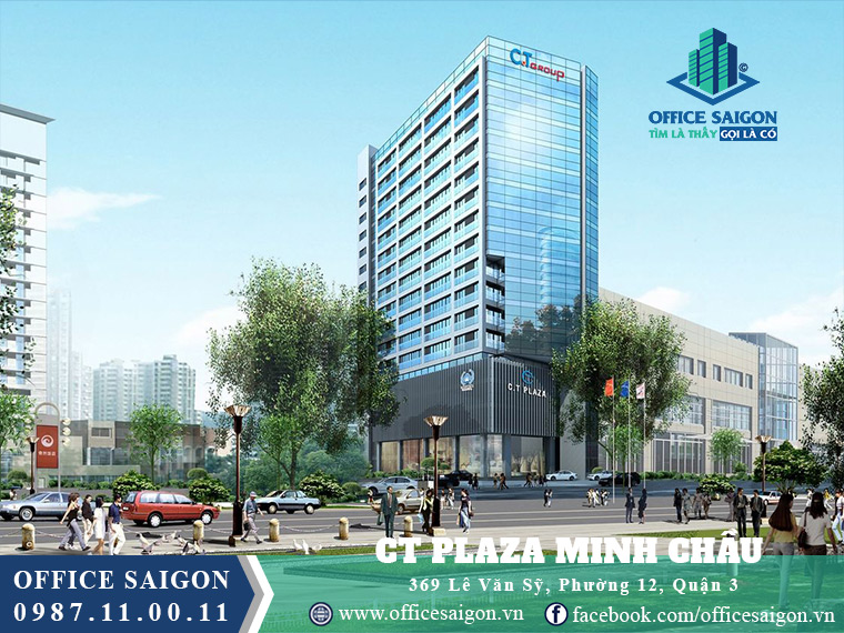 Phồi cảnh toà nhà CT Plaza Minh Châu quận 3