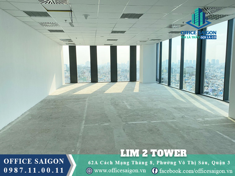 Mặt bằng văn phòng cho thuê tại toà nhà Lim 2 Quận 4
