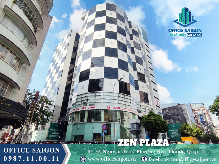 Tòa nhà cho thuê văn phòng Zen Plaza Building Quận 1
