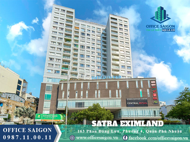Vị trí tòa nhà Satra Eximland Building