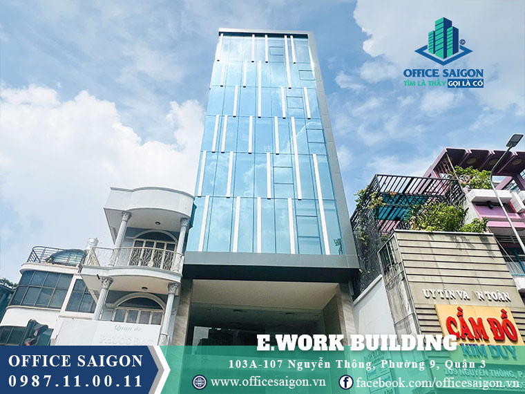 Vị trí tòa nhà E.Work Building