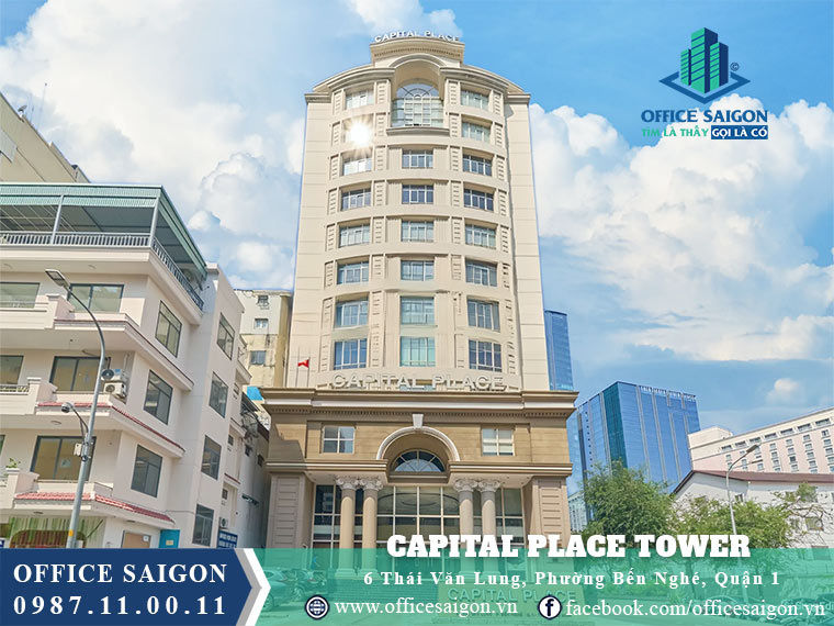 Vị trí tòa nhà Capital Place Tower