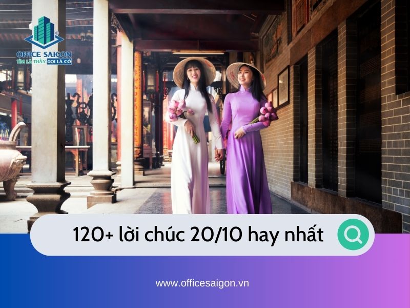 120 lời chúc 20/10 hay nhất dành cho phái đẹp
