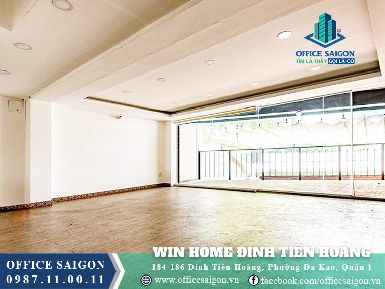 Mặt bằng toà nhà Win Home Đinh Tiên Hoàng