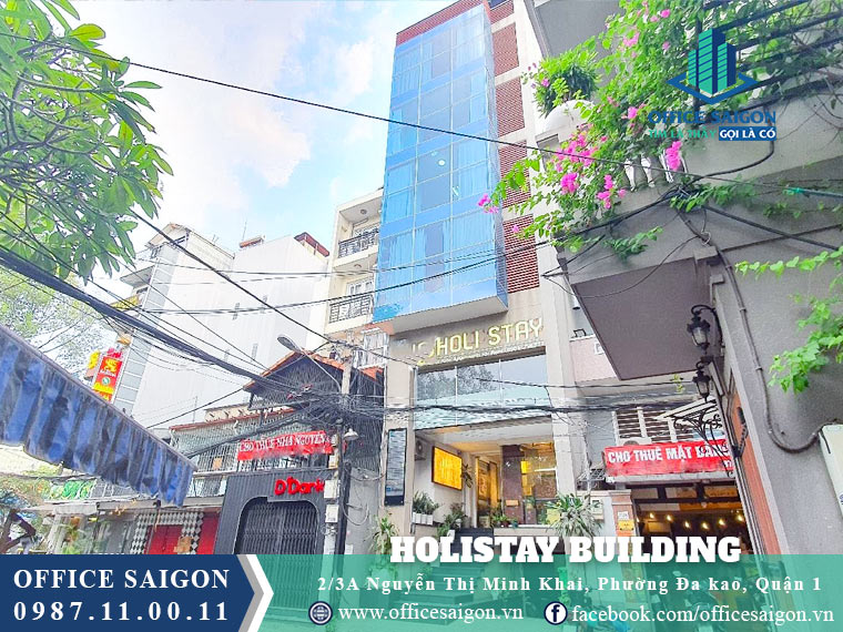 Vị trí tòa nhà Holistay Building