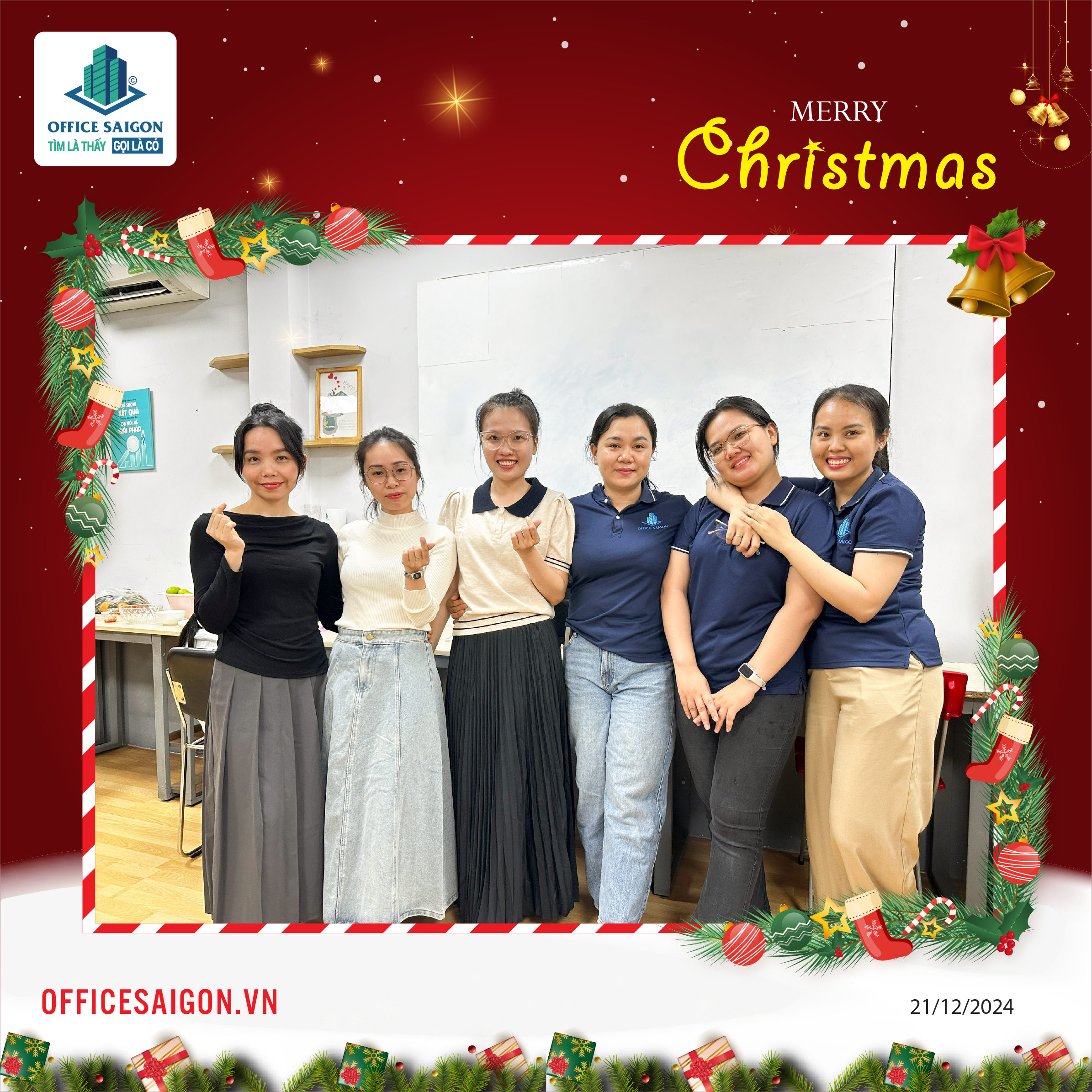 Giáng Sinh 2024 rộn rã tiếng cười tại Office Saigon