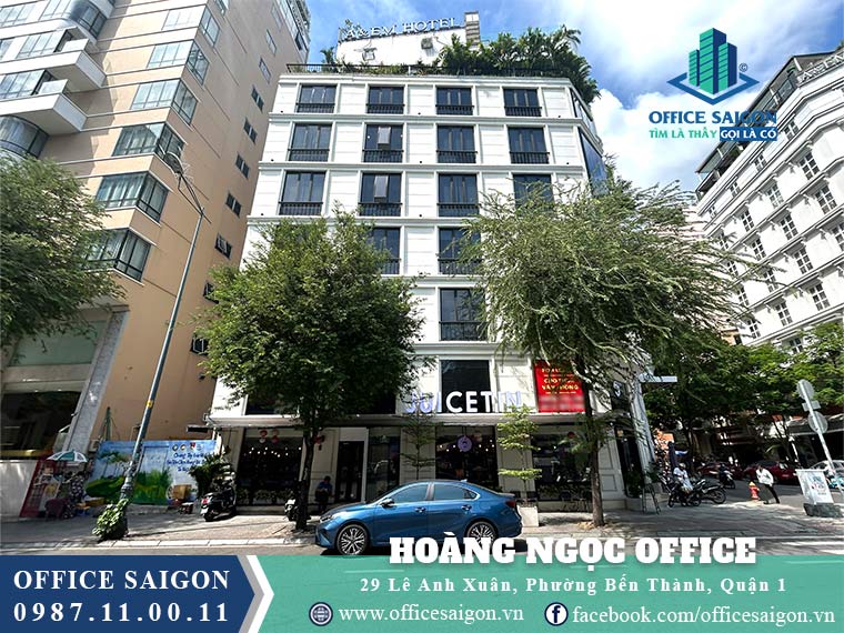 văn phòng cho thuê tại tòa nhà Hoàng Ngọc Office building