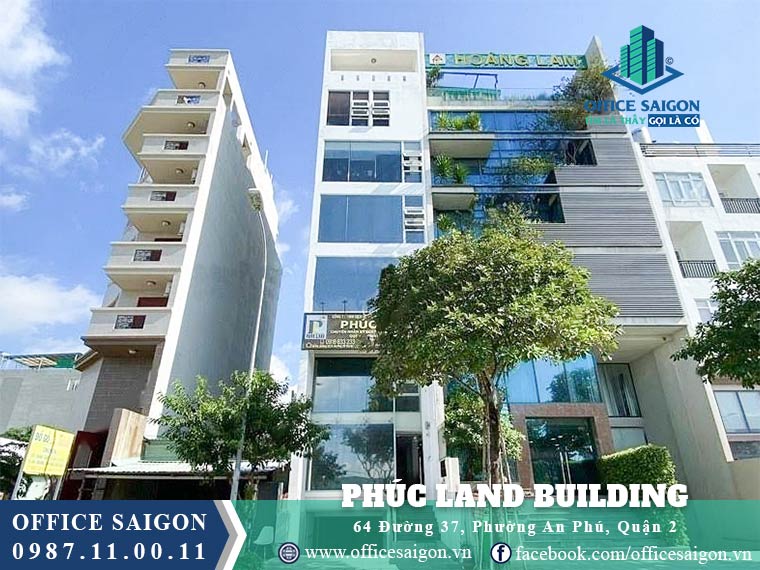 Vị trí tòa nhà Phúc Land Building