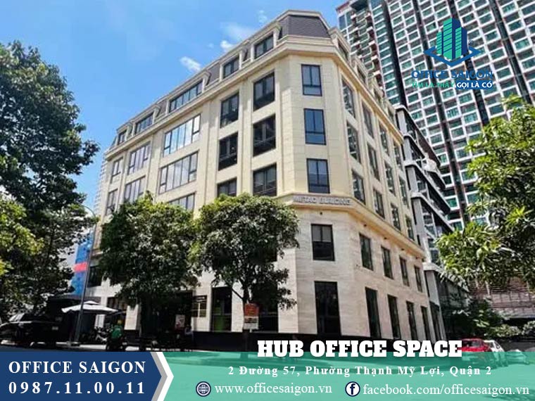 Vị trí tòa nhà HUB Office Space
