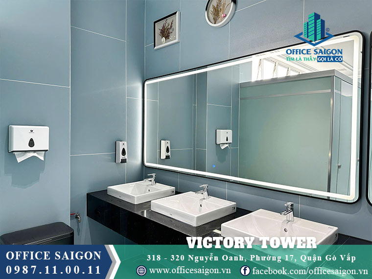 Toilet toà nhà Victory Tower quận Gò Vấp