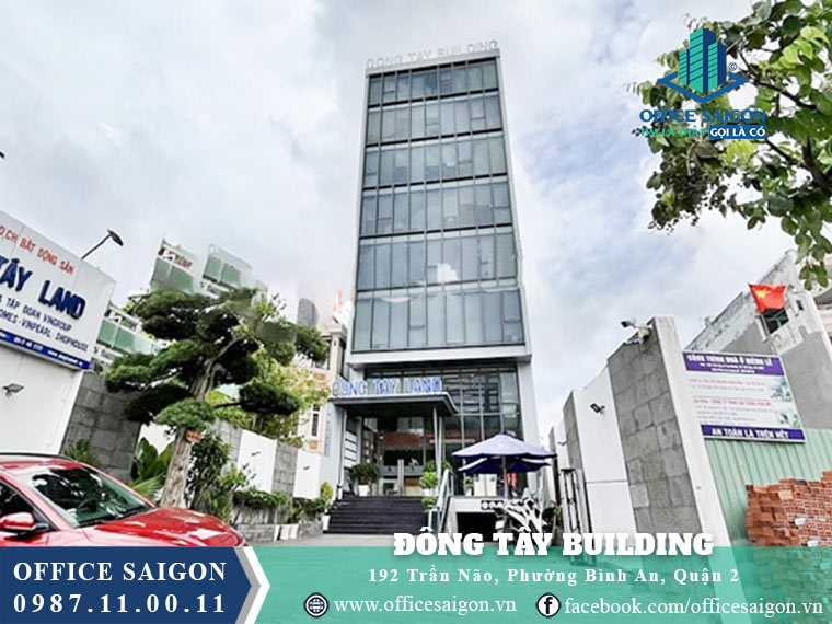 Vị trí tòa nhà Đông Tây Building
