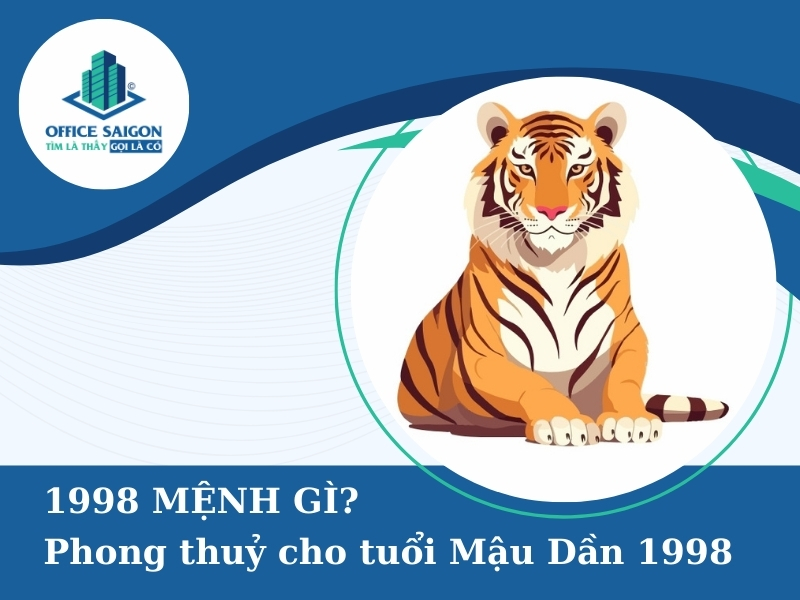1998 mệnh gì? Chọn văn phòng thu hút tài lộc cho Mậu Dần