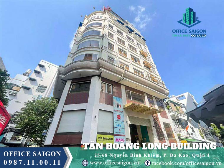 Vị trí tòa nhà Tân Hoàng Long Building