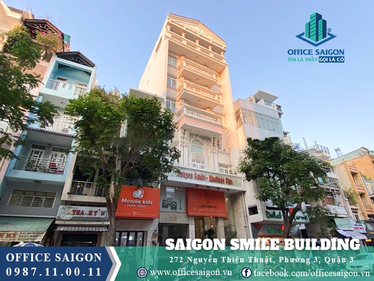 Vị trí tòa nhà Saigon Smile Building