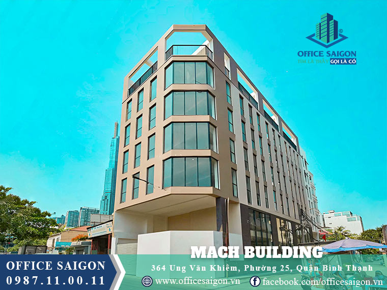 Vị trí tòa nhà Mach Building 364 Ung Văn Khiêm
