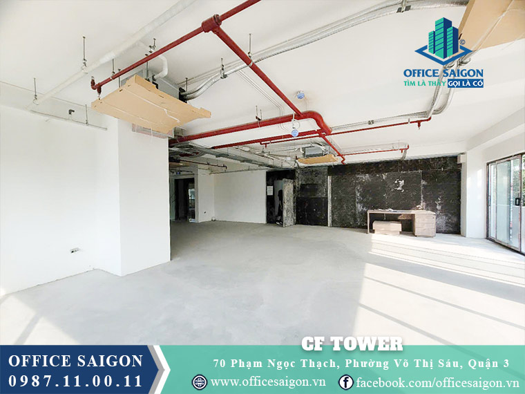Diện tích toà nhà CF Tower Phạm Ngọc Thạch