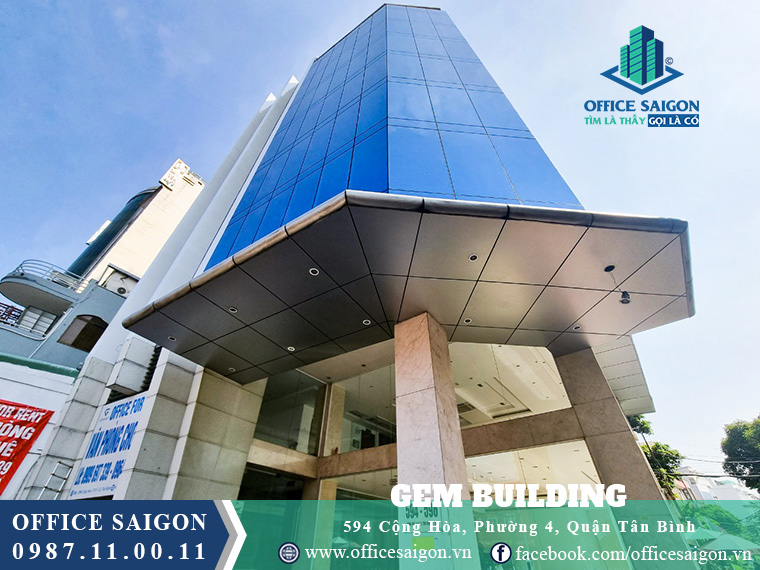 Tòa nhà văn phòng cho thuê Gems building quận Tân Bình