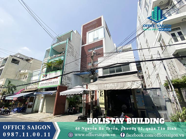 Toà nhà Holistay 66 Nguyễn Bá Tuyển Quận Tân Bình