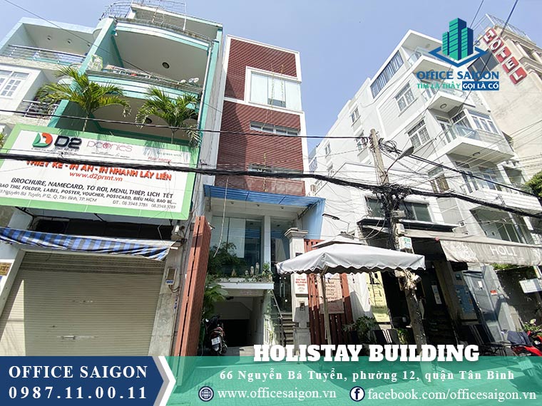 Toà nhà Holistay 66 Nguyễn Bá Tuyển Quận Tân Bình