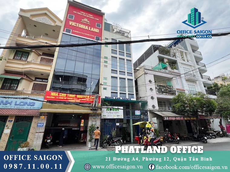 Toà nhà Phatland Office A4 quận Tân Bình