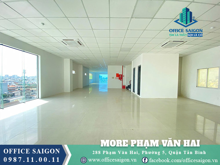 Mặt bằng toà nhà More Phạm Văn Hai Quận Tân Bình